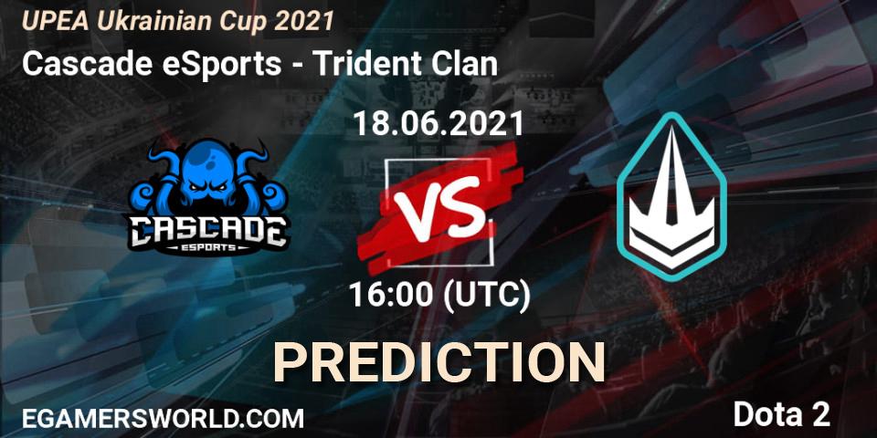 Cascade eSports - Trident Clan: ennuste. 18.06.21, Dota 2, UPEA Ukrainian Cup 2021