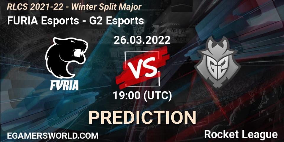 FURIA Esports - G2 Esports: ennuste. 26.03.22, Rocket League, RLCS 2021-22 - Winter Split Major