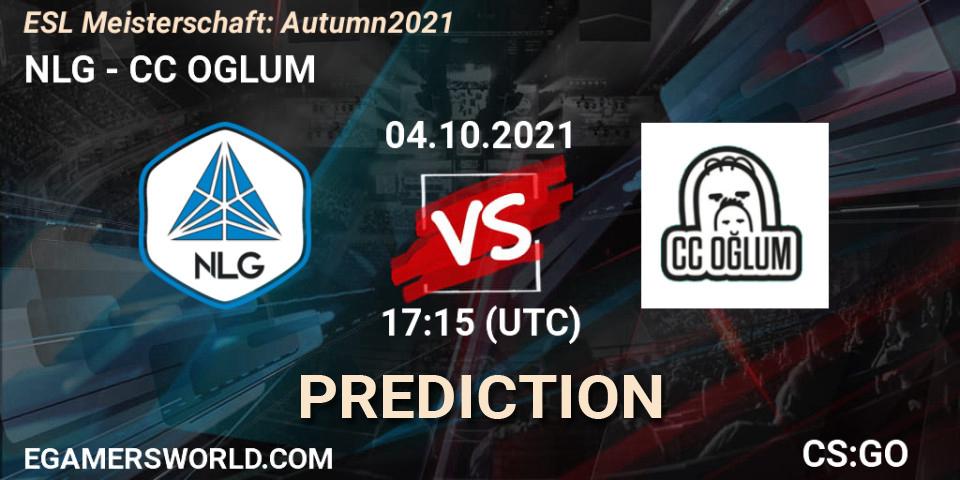 NLG - CC OGLUM: ennuste. 04.10.2021 at 17:15, Counter-Strike (CS2), ESL Meisterschaft: Autumn 2021