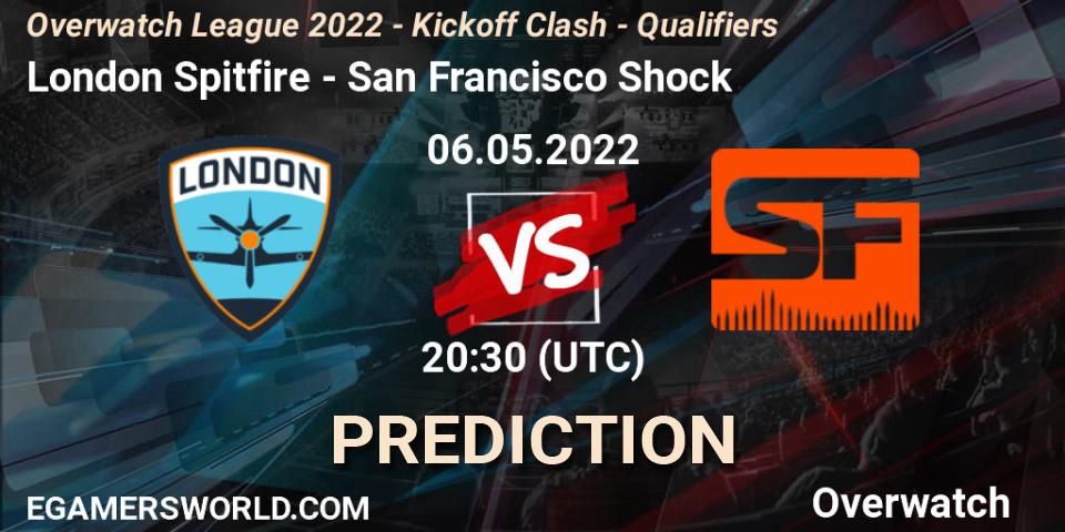 London Spitfire - San Francisco Shock: ennuste. 06.05.22, Overwatch, Overwatch League 2022 - Kickoff Clash - Qualifiers