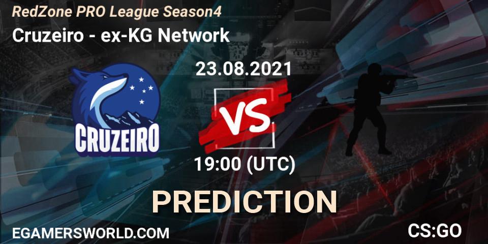 Cruzeiro - ex-KG Network: ennuste. 23.08.2021 at 19:00, Counter-Strike (CS2), RedZone PRO League Season 4