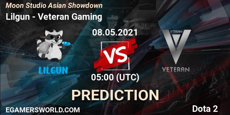 Lilgun - Veteran Gaming: ennuste. 08.05.2021 at 05:12, Dota 2, Moon Studio Asian Showdown