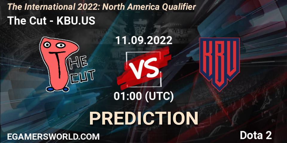 The Cut - KBU.US: ennuste. 11.09.22, Dota 2, The International 2022: North America Qualifier