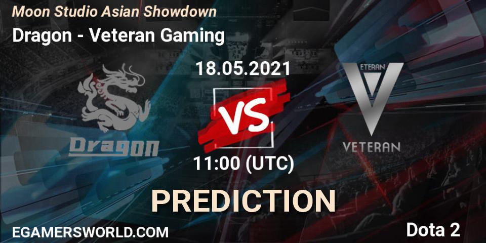 Dragon - Veteran Gaming: ennuste. 18.05.2021 at 11:05, Dota 2, Moon Studio Asian Showdown