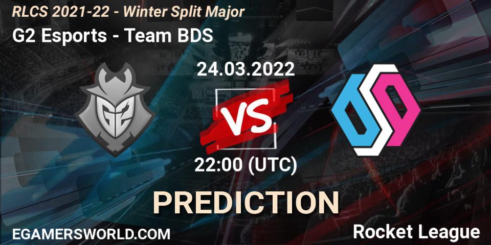 G2 Esports - Team BDS: ennuste. 24.03.22, Rocket League, RLCS 2021-22 - Winter Split Major