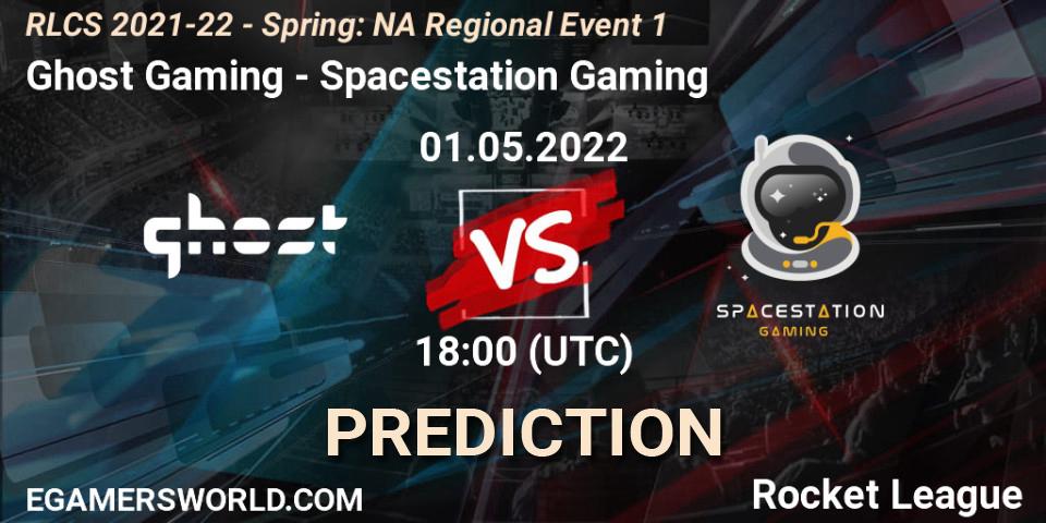 Ghost Gaming - Spacestation Gaming: ennuste. 01.05.22, Rocket League, RLCS 2021-22 - Spring: NA Regional Event 1