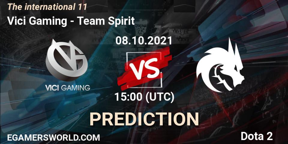 Vici Gaming - Team Spirit: ennuste. 08.10.2021 at 16:27, Dota 2, The Internationa 2021