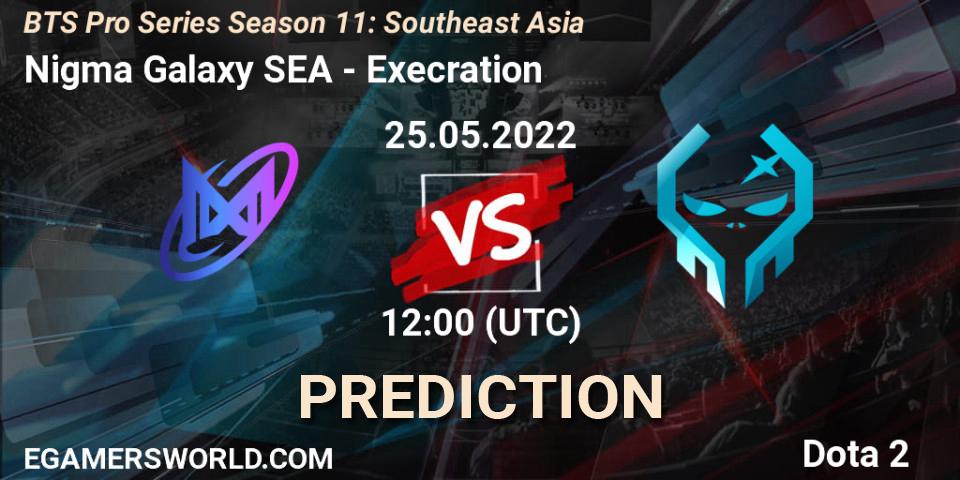 Nigma Galaxy SEA - Execration: ennuste. 25.05.2022 at 11:29, Dota 2, BTS Pro Series Season 11: Southeast Asia