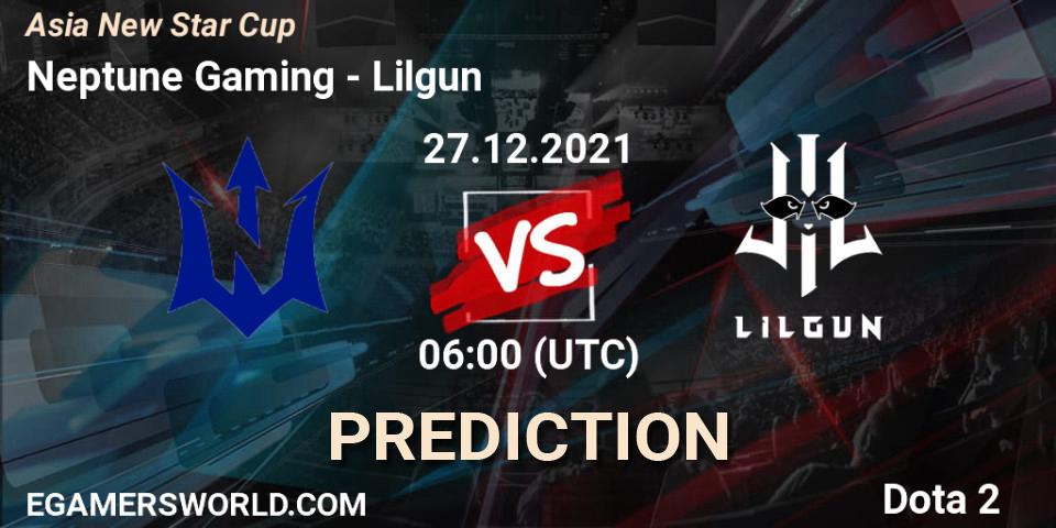 Neptune Gaming - Lilgun: ennuste. 27.12.2021 at 05:08, Dota 2, Asia New Star Cup