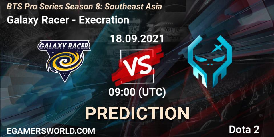 Galaxy Racer - Execration: ennuste. 18.09.2021 at 09:09, Dota 2, BTS Pro Series Season 8: Southeast Asia