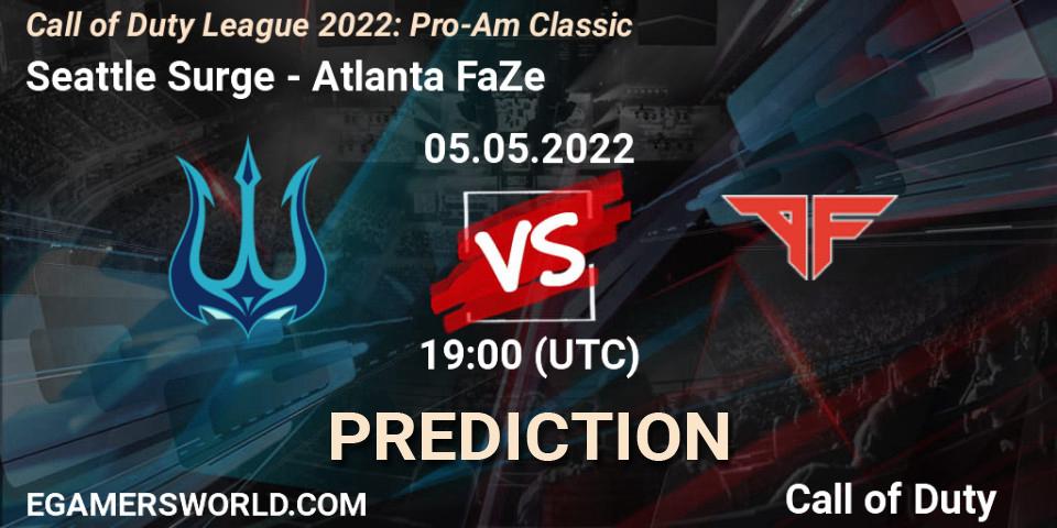 Seattle Surge - Atlanta FaZe: ennuste. 05.05.22, Call of Duty, Call of Duty League 2022: Pro-Am Classic
