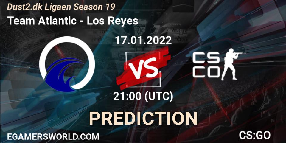 Team Atlantic - Los Reyes: ennuste. 18.01.2022 at 20:00, Counter-Strike (CS2), Dust2.dk Ligaen Season 19