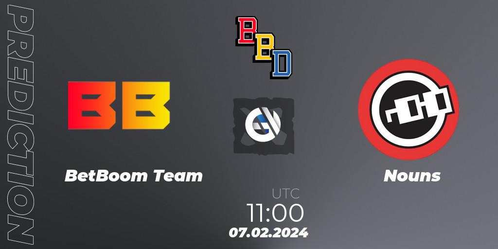 BetBoom Team - Nouns: ennuste. 07.02.24, Dota 2, BetBoom Dacha Dubai 2024