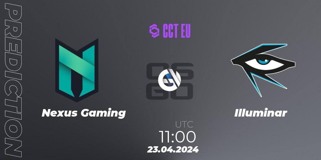 Nexus Gaming - Illuminar: ennuste. 23.04.24, CS2 (CS:GO), CCT Season 2 Europe Series 1