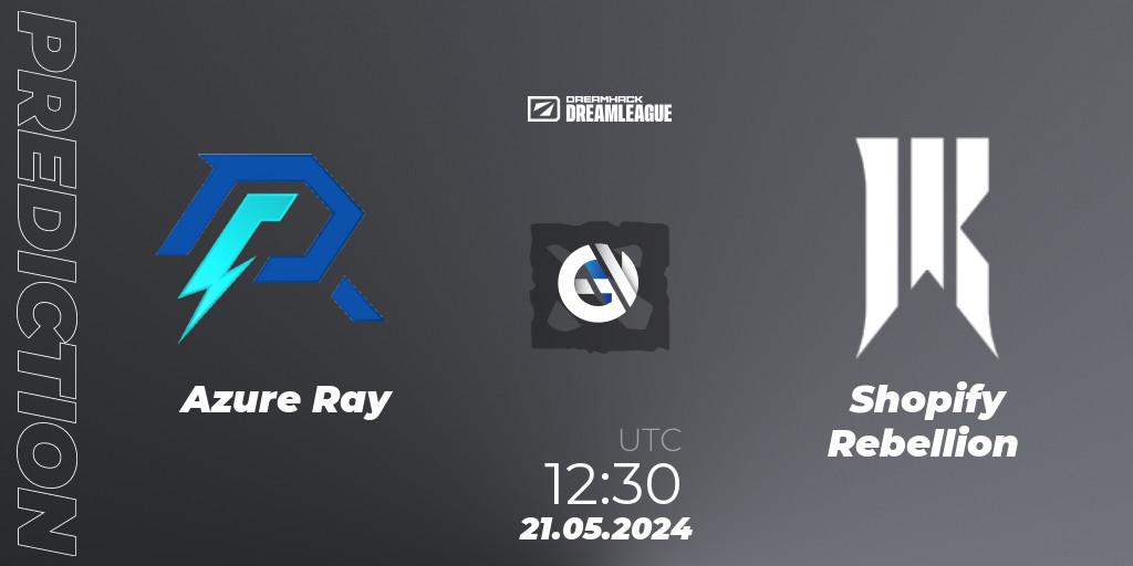 Azure Ray - Shopify Rebellion: ennuste. 21.05.2024 at 12:40, Dota 2, DreamLeague Season 23