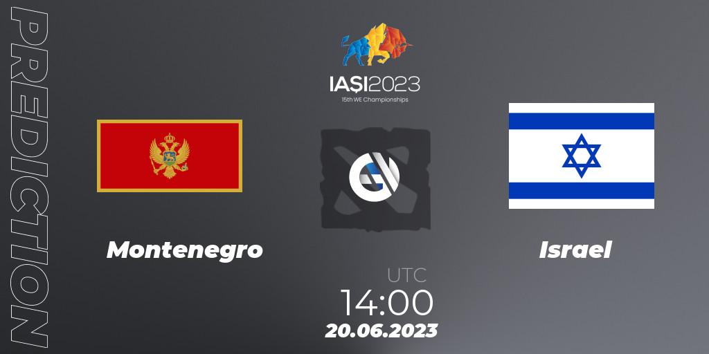 Montenegro - Israel: ennuste. 20.06.2023 at 14:38, Dota 2, IESF Europe B Qualifier 2023