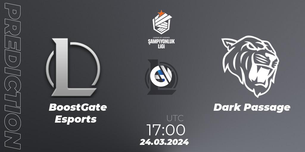 BoostGate Esports - Dark Passage: ennuste. 24.03.24, LoL, TCL Winter 2024