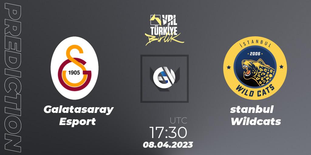 Galatasaray Esport - İstanbul Wildcats: ennuste. 08.04.23, VALORANT, VALORANT Challengers 2023: Turkey Split 2 - Regular Season