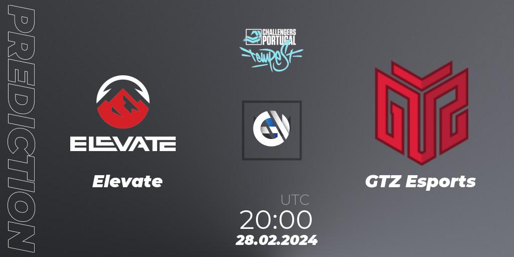 Elevate - GTZ Esports: ennuste. 28.02.24, VALORANT, VALORANT Challengers 2024 Portugal: Tempest Split 1