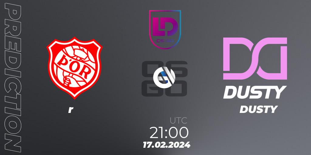 Þór - DUSTY: ennuste. 17.02.2024 at 21:00, Counter-Strike (CS2), Icelandic Esports League Season 8: Regular Season