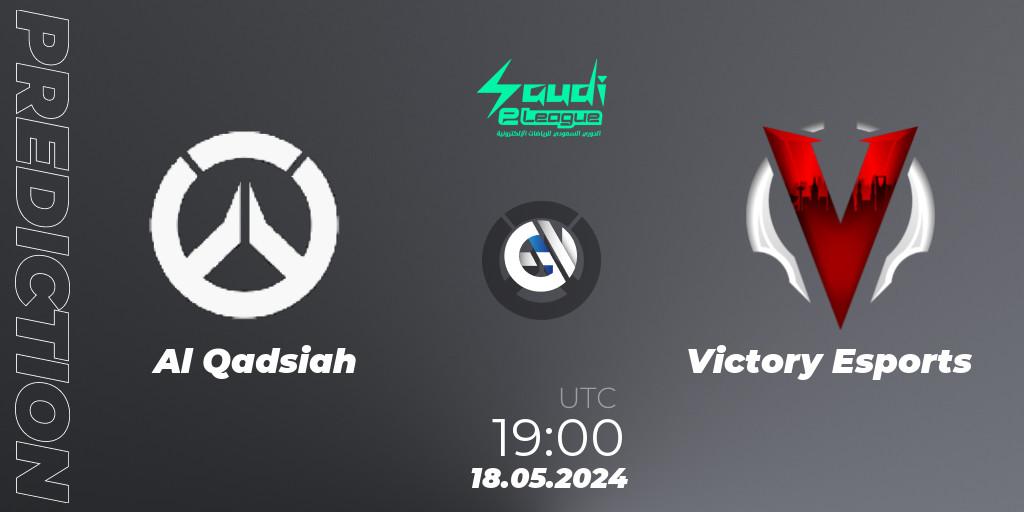 Al Qadsiah - Victory Esports: ennuste. 18.05.2024 at 19:00, Overwatch, Saudi eLeague 2024 - Major 2 Phase 1