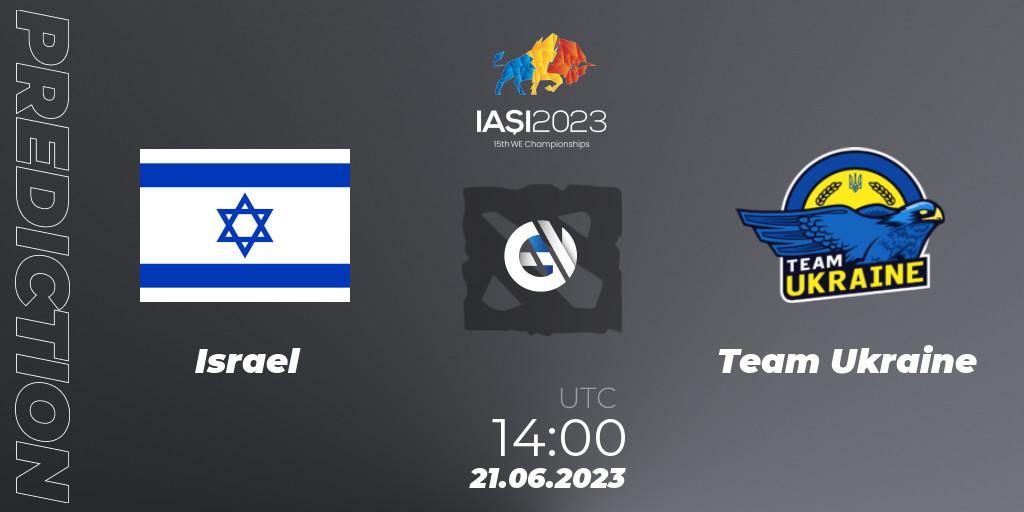 Israel - Team Ukraine: ennuste. 21.06.23, Dota 2, IESF Europe B Qualifier 2023