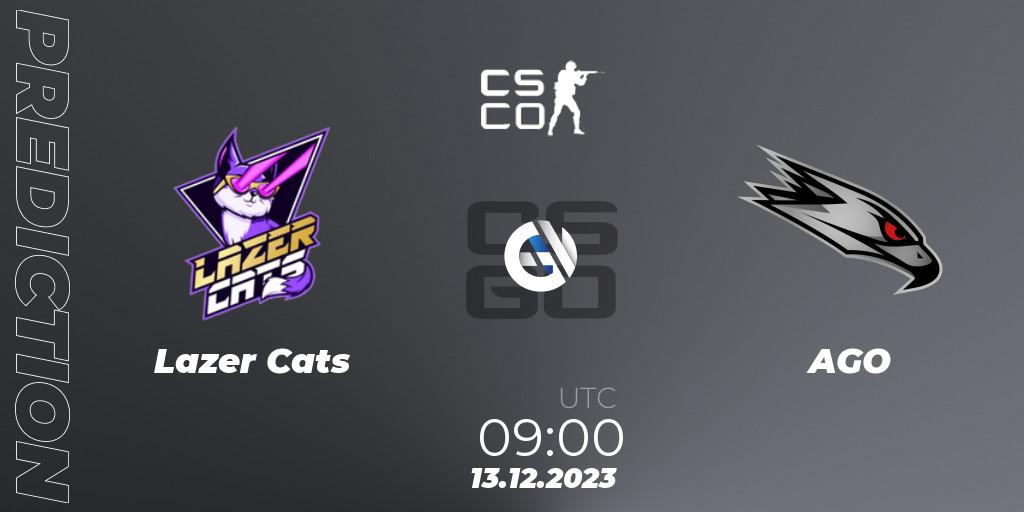 Lazer Cats - AGO: ennuste. 13.12.23, CS2 (CS:GO), European Pro League Season 13: Division 2