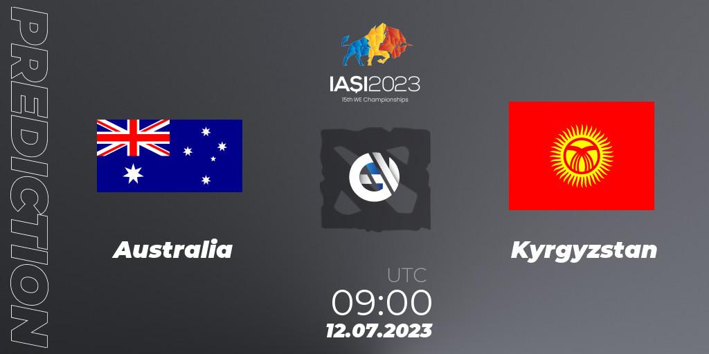 Australia - Kyrgyzstan: ennuste. 12.07.2023 at 09:23, Dota 2, Gamers8 IESF Asian Championship 2023