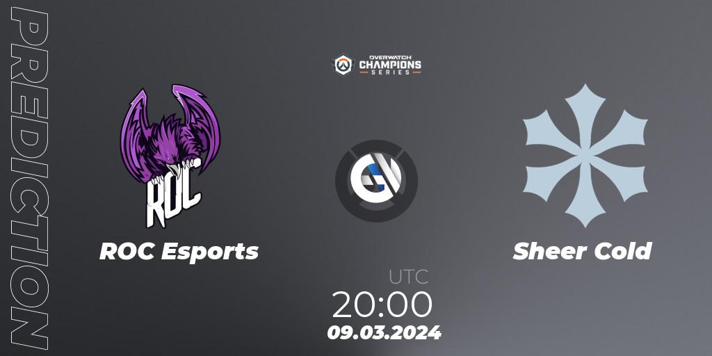 ROC Esports - Sheer Cold: ennuste. 09.03.2024 at 20:00, Overwatch, Overwatch Champions Series 2024 - EMEA Stage 1 Group Stage