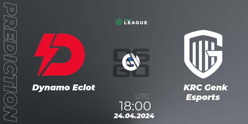 Dynamo Eclot - KRC Genk Esports: ennuste. 24.04.24, CS2 (CS:GO), ESEA Season 49: Advanced Division - Europe
