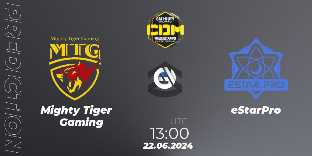 Mighty Tiger Gaming - eStarPro: ennuste. 22.06.2024 at 14:10, Call of Duty, China Masters 2024 S8: Regular Season