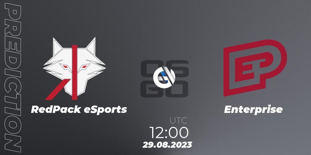 RedPack eSports - Enterprise: ennuste. 29.08.23, CS2 (CS:GO), OFK BGD Esports Series #1: Balkan Closed Qualifier