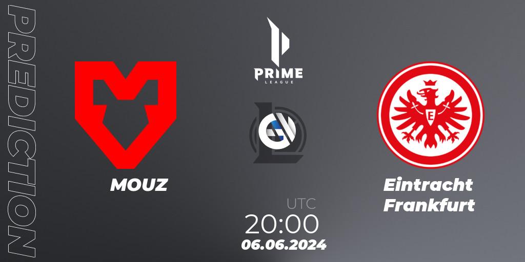 MOUZ - Eintracht Frankfurt: ennuste. 06.06.2024 at 20:00, LoL, Prime League Summer 2024