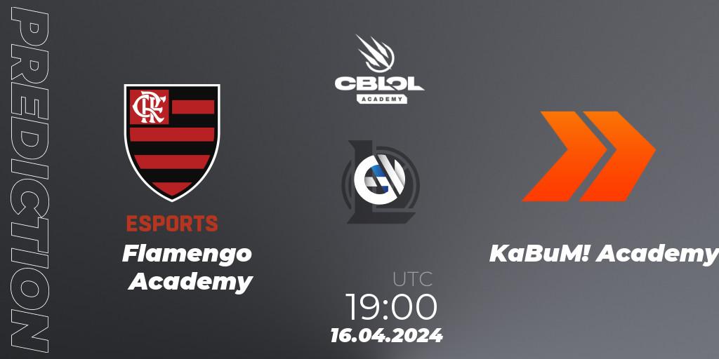 Flamengo Academy - KaBuM! Academy: ennuste. 16.04.24, LoL, CBLOL Academy Split 1 2024