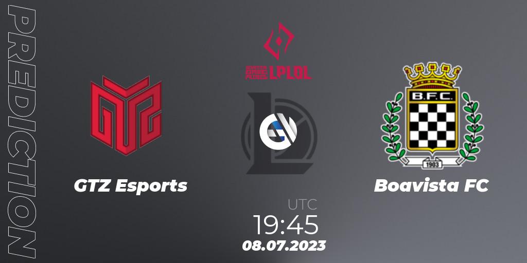 GTZ Esports - Boavista FC: ennuste. 08.07.2023 at 19:15, LoL, LPLOL Split 2 2023 - Group Stage