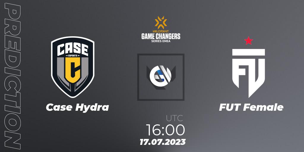 Case Hydra - FUT Female: ennuste. 17.07.2023 at 16:00, VALORANT, VCT 2023: Game Changers EMEA Series 2 - Group Stage