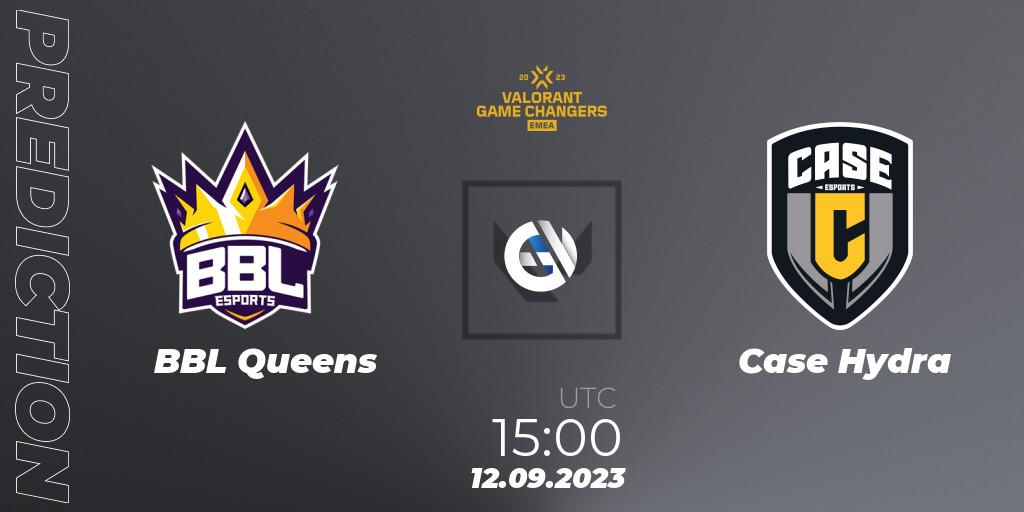 BBL Queens - Case Hydra: ennuste. 12.09.2023 at 15:00, VALORANT, VCT 2023: Game Changers EMEA Stage 3 - Group Stage