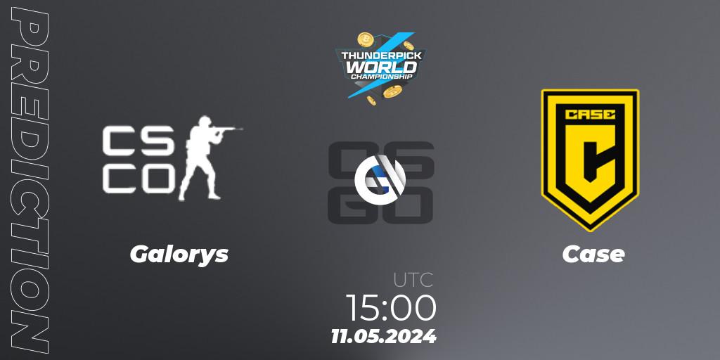 Galorys - Case: ennuste. 11.05.2024 at 15:00, Counter-Strike (CS2), Thunderpick World Championship 2024: South American Series #1