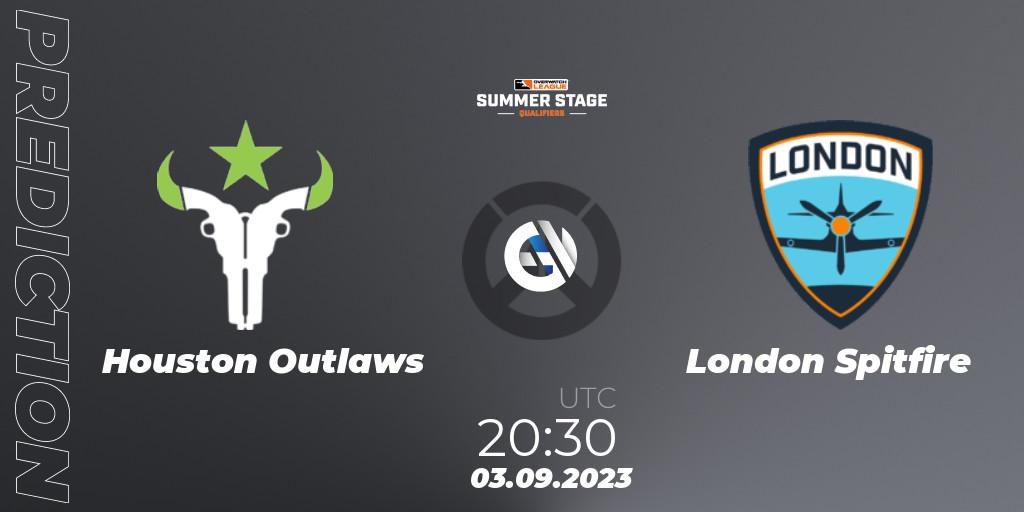 Houston Outlaws - London Spitfire: ennuste. 03.09.23, Overwatch, Overwatch League 2023 - Summer Stage Qualifiers