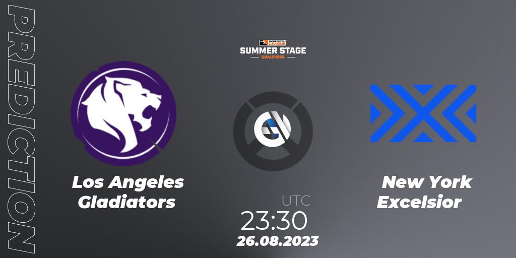Los Angeles Gladiators - New York Excelsior: ennuste. 26.08.23, Overwatch, Overwatch League 2023 - Summer Stage Qualifiers