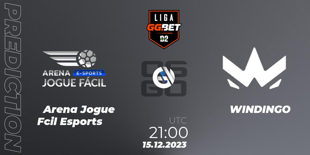 Arena Jogue Fácil Esports - WINDINGO: ennuste. 15.12.23, CS2 (CS:GO), Dust2 Brasil Liga Season 2