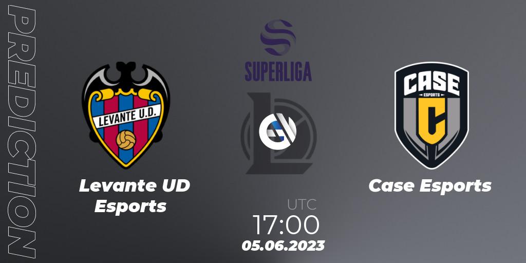 Levante UD Esports - Case Esports: ennuste. 05.06.23, LoL, LVP Superliga 2nd Division 2023 Summer