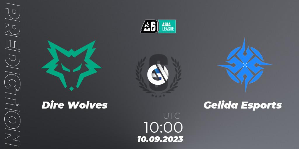 Dire Wolves - Gelida Esports: ennuste. 10.09.23, Rainbow Six, SEA League 2023 - Stage 2