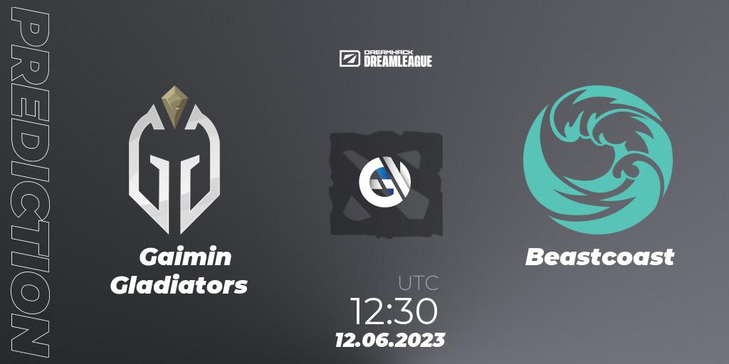 Gaimin Gladiators - Beastcoast: ennuste. 12.06.23, Dota 2, DreamLeague Season 20 - Group Stage 1