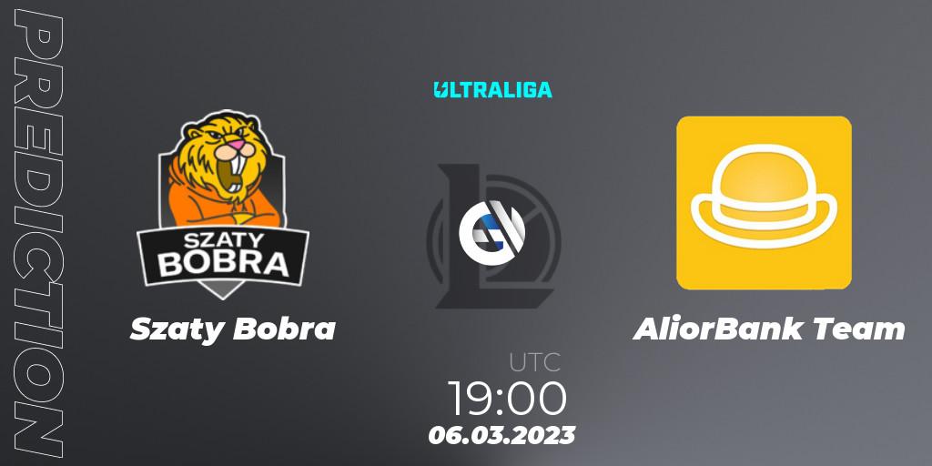 Szaty Bobra - AliorBank Team: ennuste. 06.03.2023 at 19:00, LoL, Ultraliga Season 9 - Group Stage
