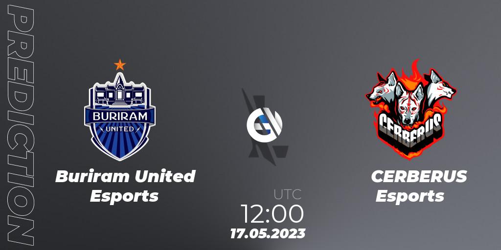 Buriram United Esports - CERBERUS Esports: ennuste. 17.05.2023 at 12:00, Wild Rift, WRL Asia 2023 - Season 1 - Regular Season