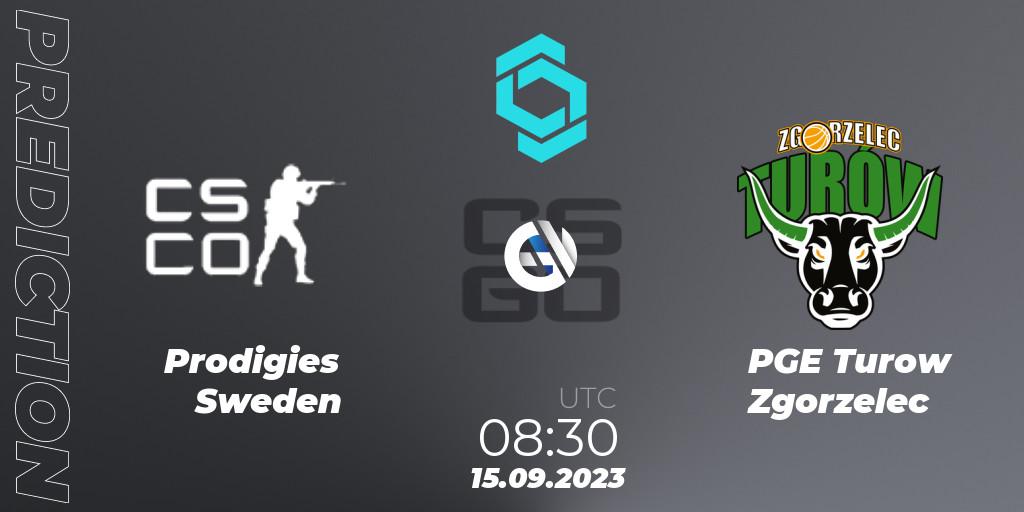 Prodigies Sweden - PGE Turow Zgorzelec: ennuste. 15.09.2023 at 11:30, Counter-Strike (CS2), CCT North Europe Series #8: Closed Qualifier