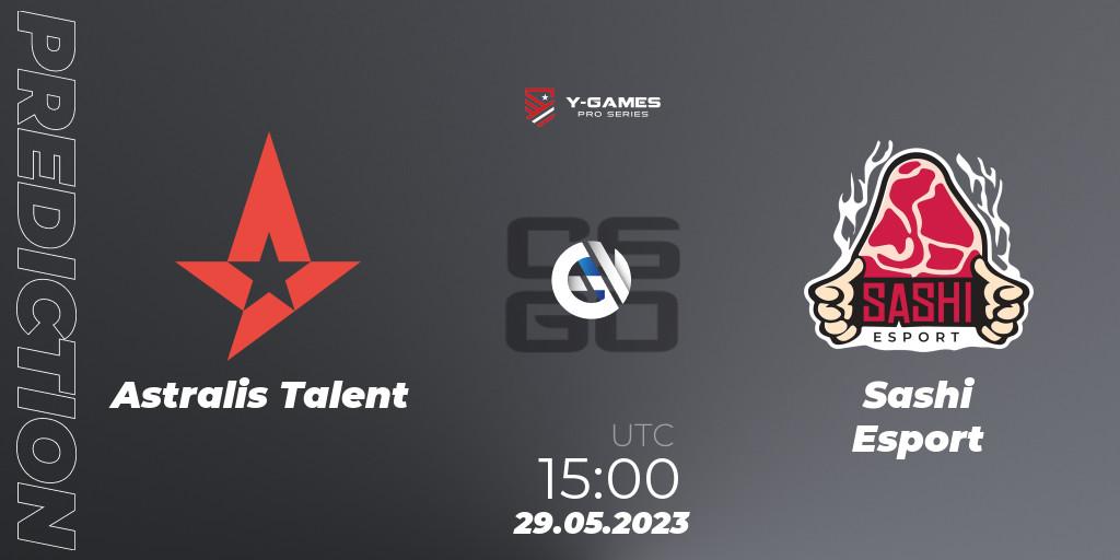 Astralis Talent - Sashi Esport: ennuste. 01.06.23, CS2 (CS:GO), Y-Games PRO Series 2023