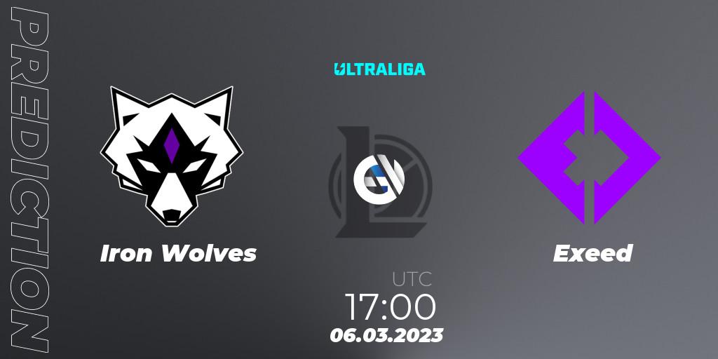Iron Wolves - Exeed: ennuste. 06.03.2023 at 17:00, LoL, Ultraliga Season 9 - Group Stage