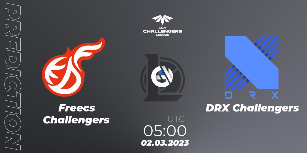 Freecs Challengers - DRX Challengers: ennuste. 02.03.2023 at 05:00, LoL, LCK Challengers League 2023 Spring